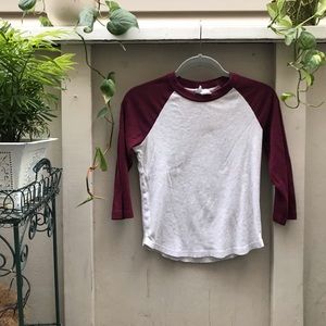 H&M baseball tee⚾️